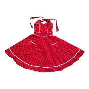 Rockabilly Halter Swing Vanity Vixen Dress